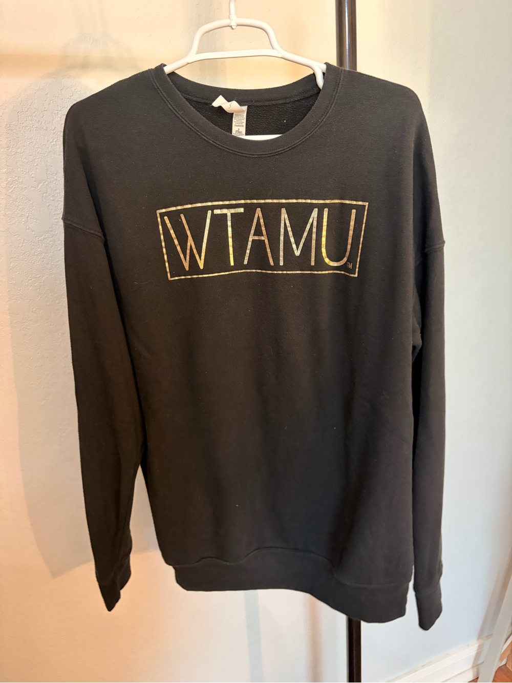 WTAMU Black Crewneck Sweatshirt